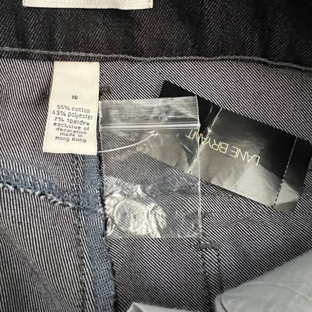 NWT VINTAGE VENEZIA WOMAN'S‎ TROUSER WIDE LEG JEAN PLUS SIZE 16